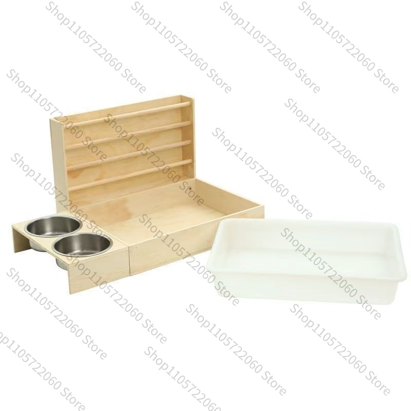Pet Beds - موزع علف خشبي للأرانب، موزع ماء
