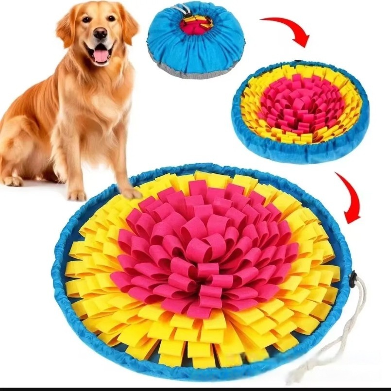 Snuffle Mat For Dogs - جديد الحيوانات الأليفة استنشاق الوسادة زهرة