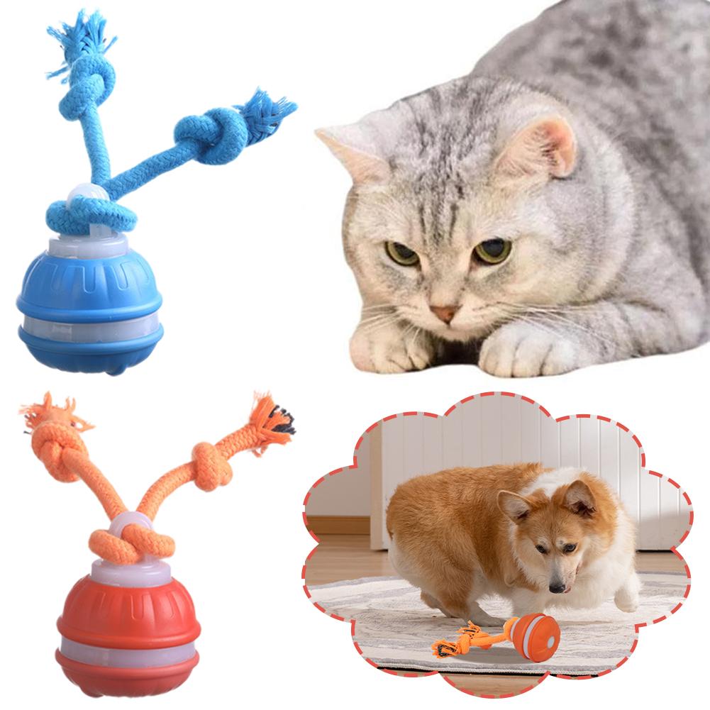 Automatic Moving Dog Ball - الذكية قابلة للشحن الكلب الكرة التفاعلية