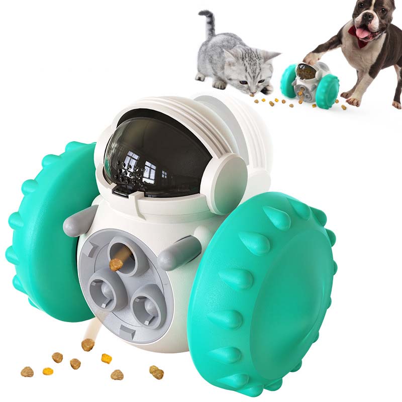 Dog Puzzle Feeder Toy - لعبة توازن جديدة للحيوانات الأليفة، موزع