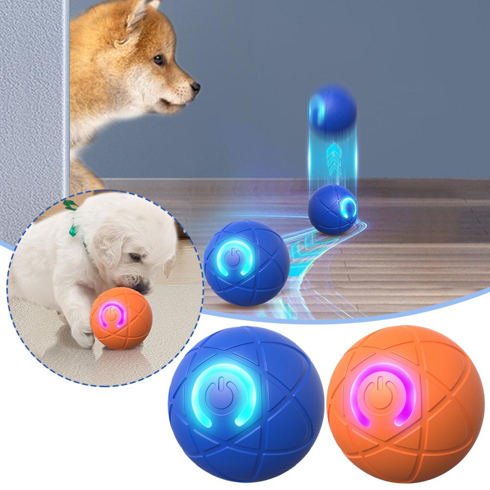 Automatic Moving Dog Ball - لعبة الحيوانات الأليفة التفاعلية الإلكترونية، لعبة