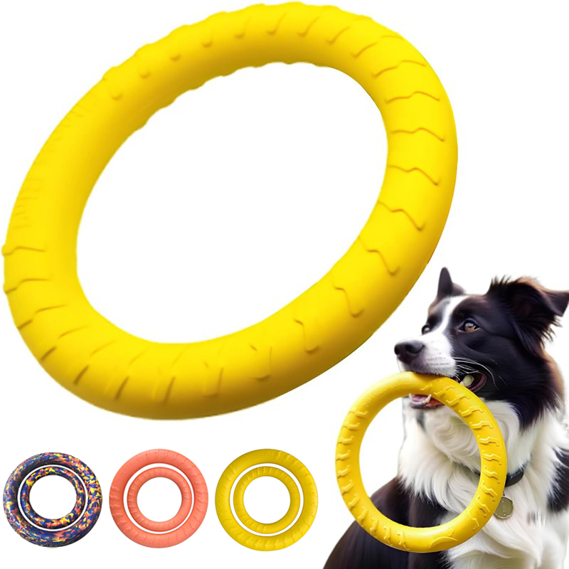 Suction Cup Dog Tug Toy - ألعاب الكلاب، أقراص طائرة للحيوانات الأليفة،