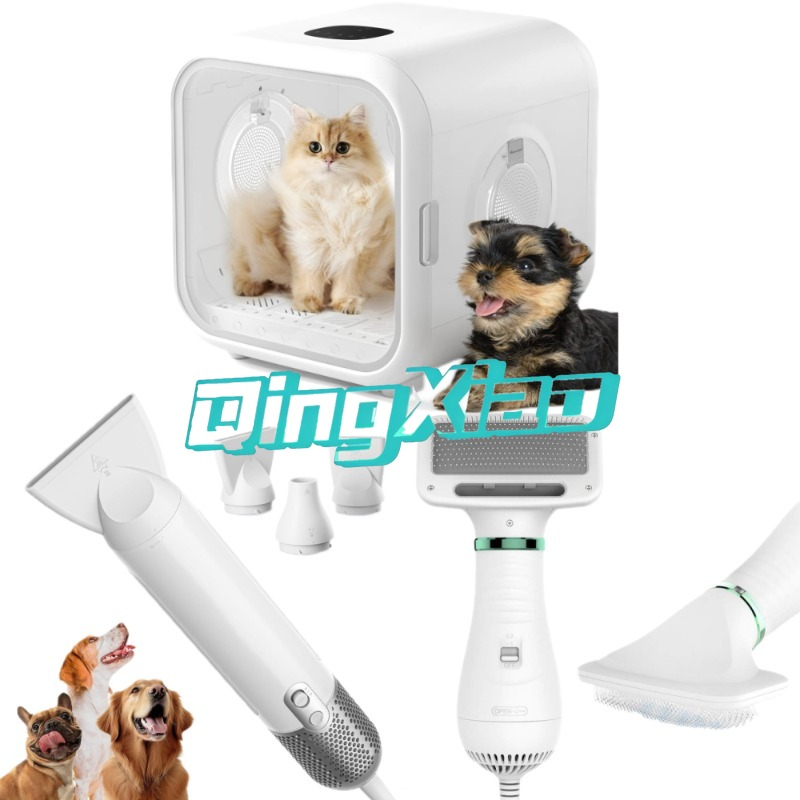 Pet Grooming - صندوق تجفيف للحيوانات الأليفة للقطط والكلاب