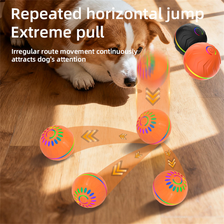 Automatic Moving Dog Ball - كرات ألعاب ذكية تفاعلية للكلاب -