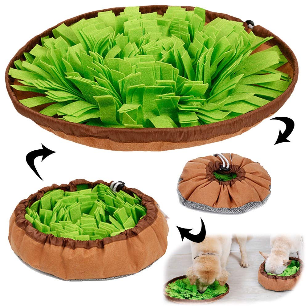 Snuffle Mat For Dogs - بساط تناول الطعام للحيوانات الأليفة، لعبة