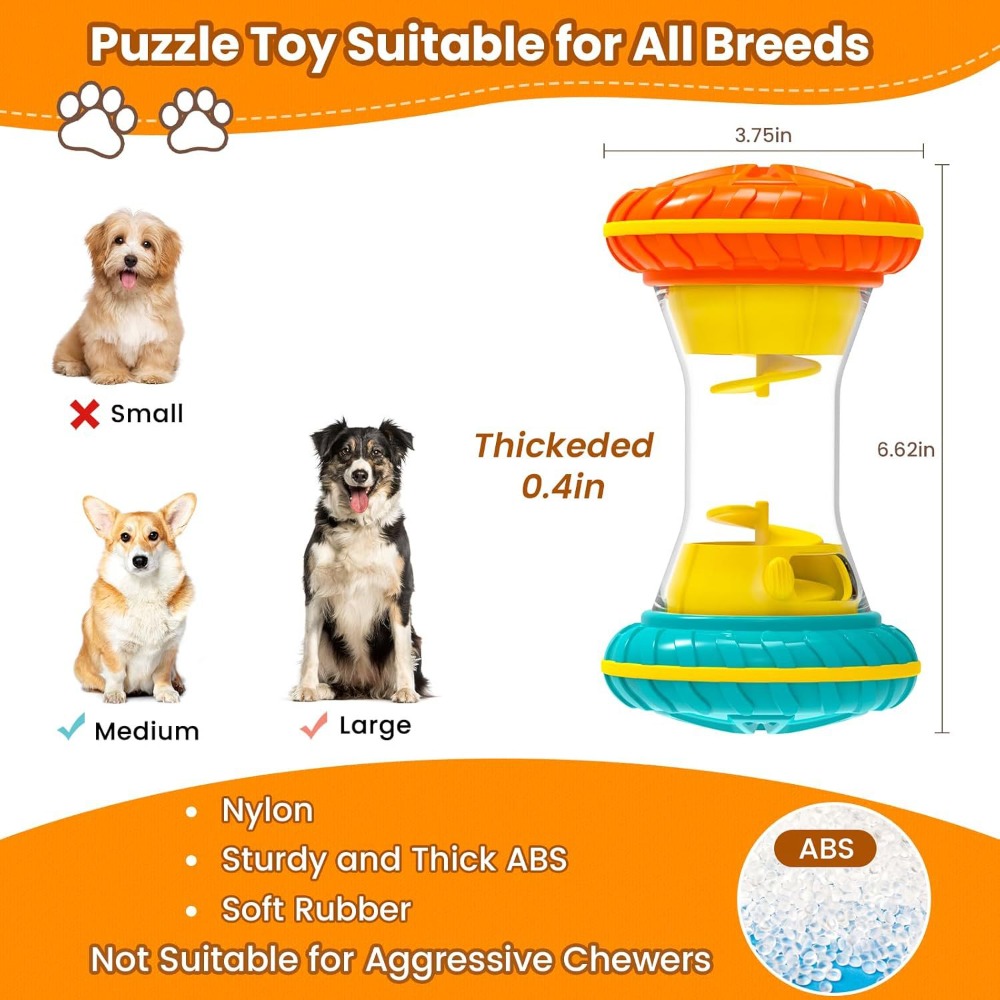 لعبة كلاب هادئة لتوزيع المكافآ - مراجعة Rubber Treat Dispensing Dog Toy وسعره