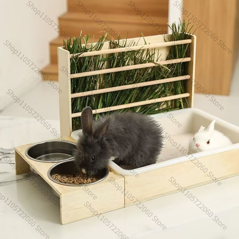 موزع علف خشبي للأرانب، موزع ما - مراجعة Pet Beds وسعره