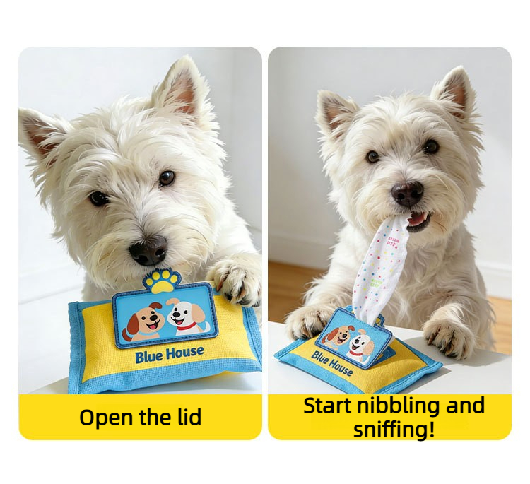 لعبة صندوق مناديل متينة ومقاوم - مراجعة Snuffle Mat For Dogs وسعره