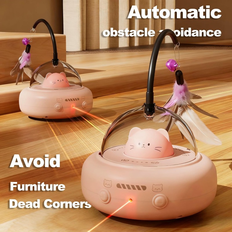 ألعاب تفاعلية للقطط داخل المنز - مراجعة Laser Pointer Cat Toy Automatic وسعره