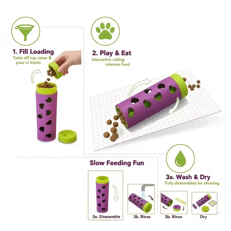 لعبة مطاطية توزع المكافآت للكل - مراجعة Rubber Treat Dispensing Dog Toy وسعره