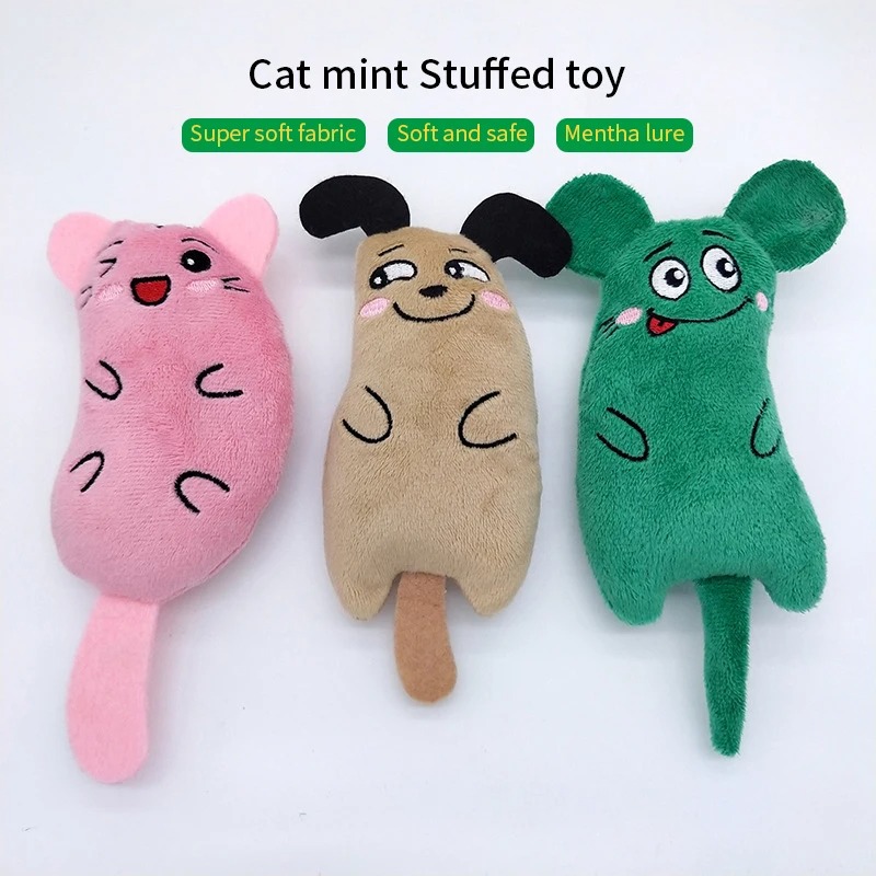 لطيف القط اللعب مضحك التفاعلية - مراجعة Catnip Interactive Plush Mouse وسعره