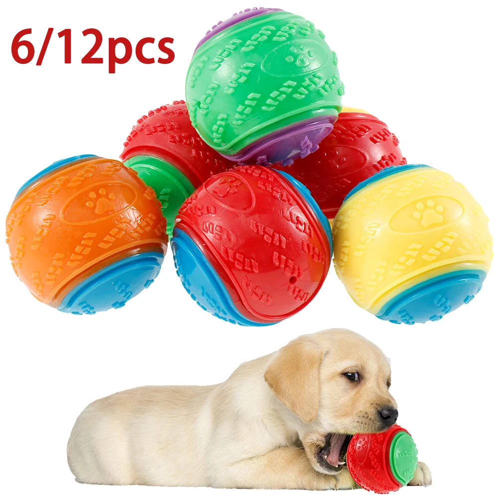 6/12 قطعة كرات الكلب صار اللعب - مراجعة Indestructible Dog Chew Toy وسعره