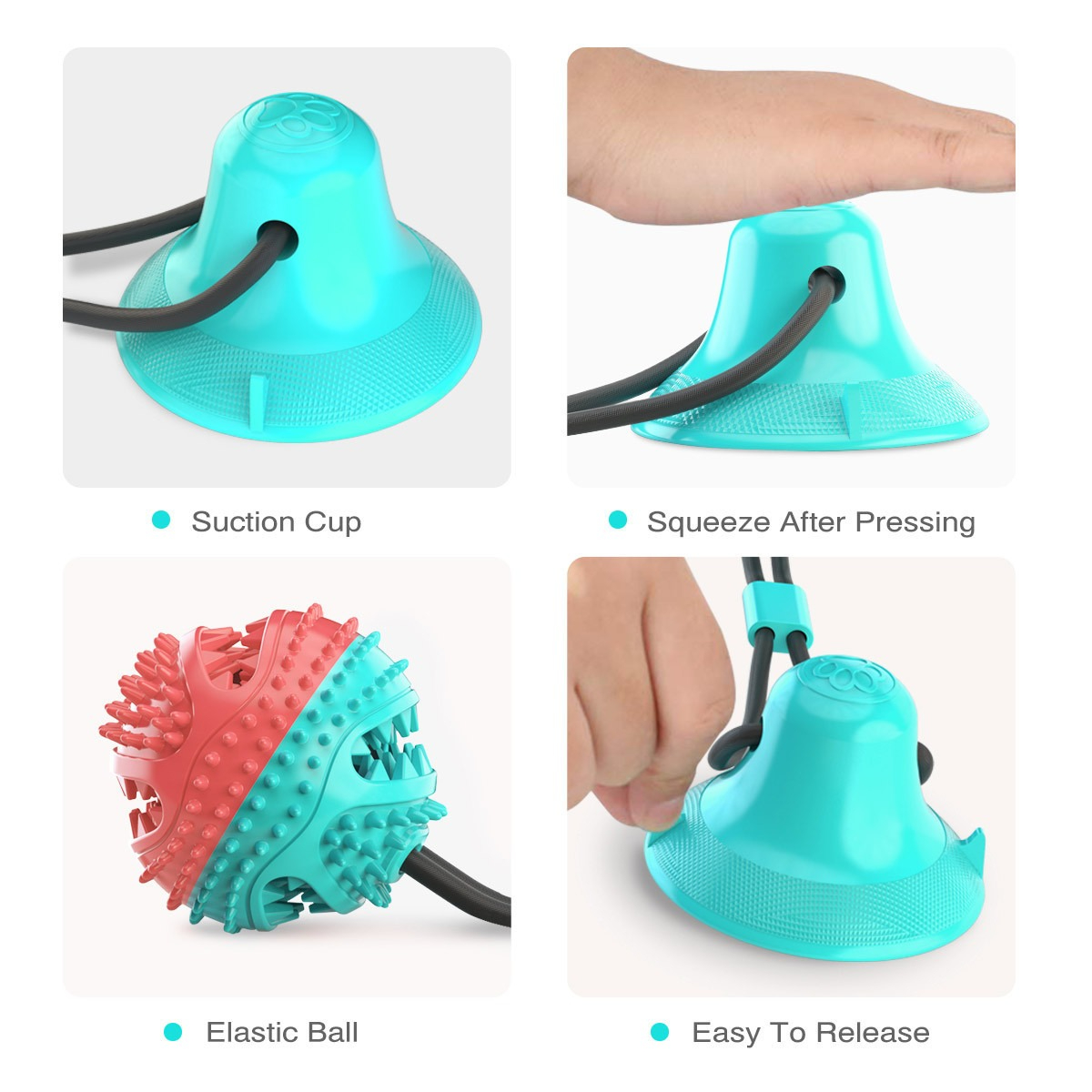 ألعاب مضغ للكلاب للمضغ الشرس،  - مراجعة Rubber Treat Dispensing Dog Toy وسعره