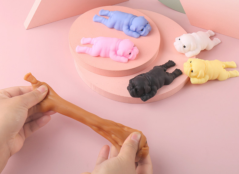 اسفنجي الكلاب أنيمي ألعاب متمل - مراجعة Interactive Squeaky Plush Dog Toy وسعره