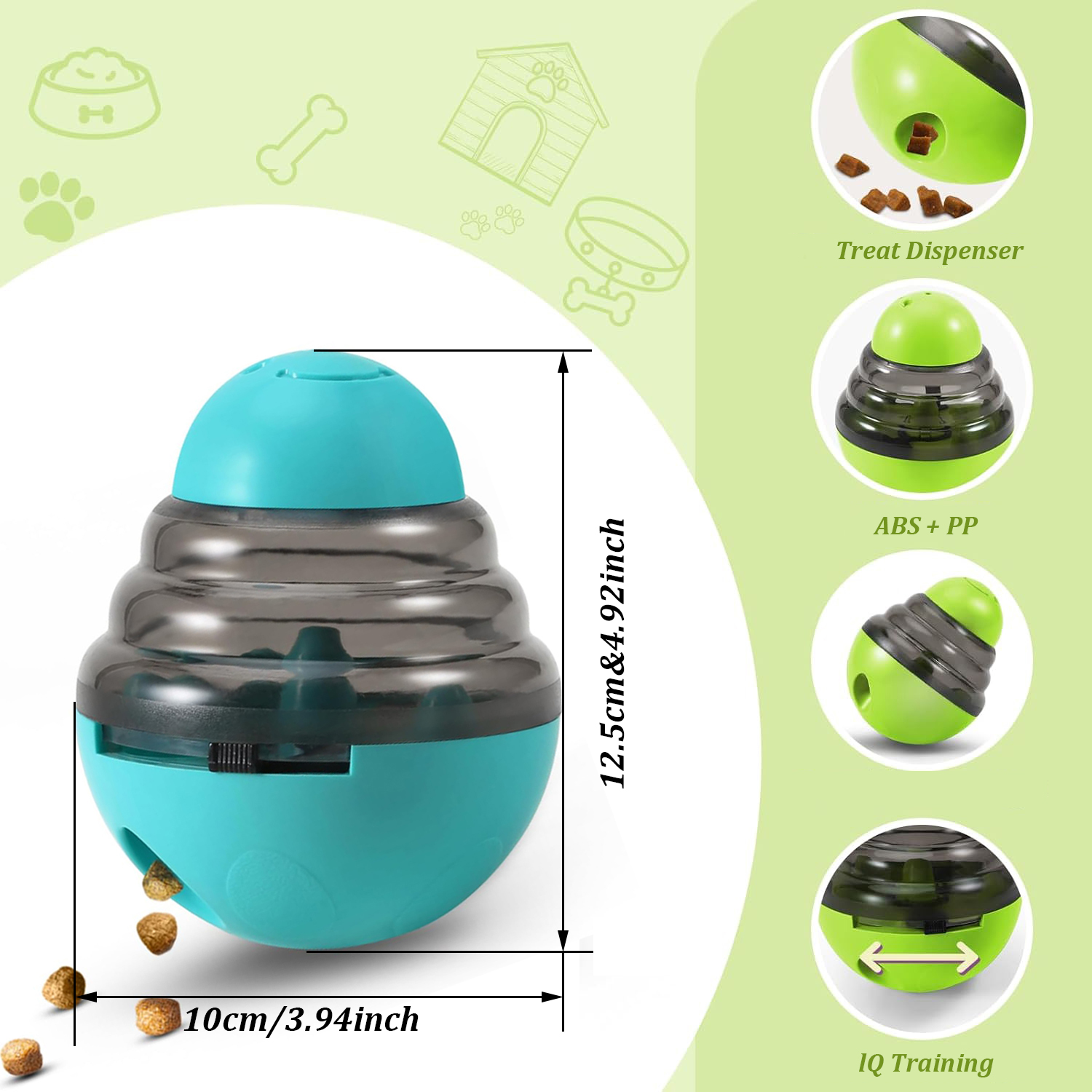 الكلب موزع الطعام التفاعلي لعب - مراجعة Dog Puzzle Feeder Toy وسعره