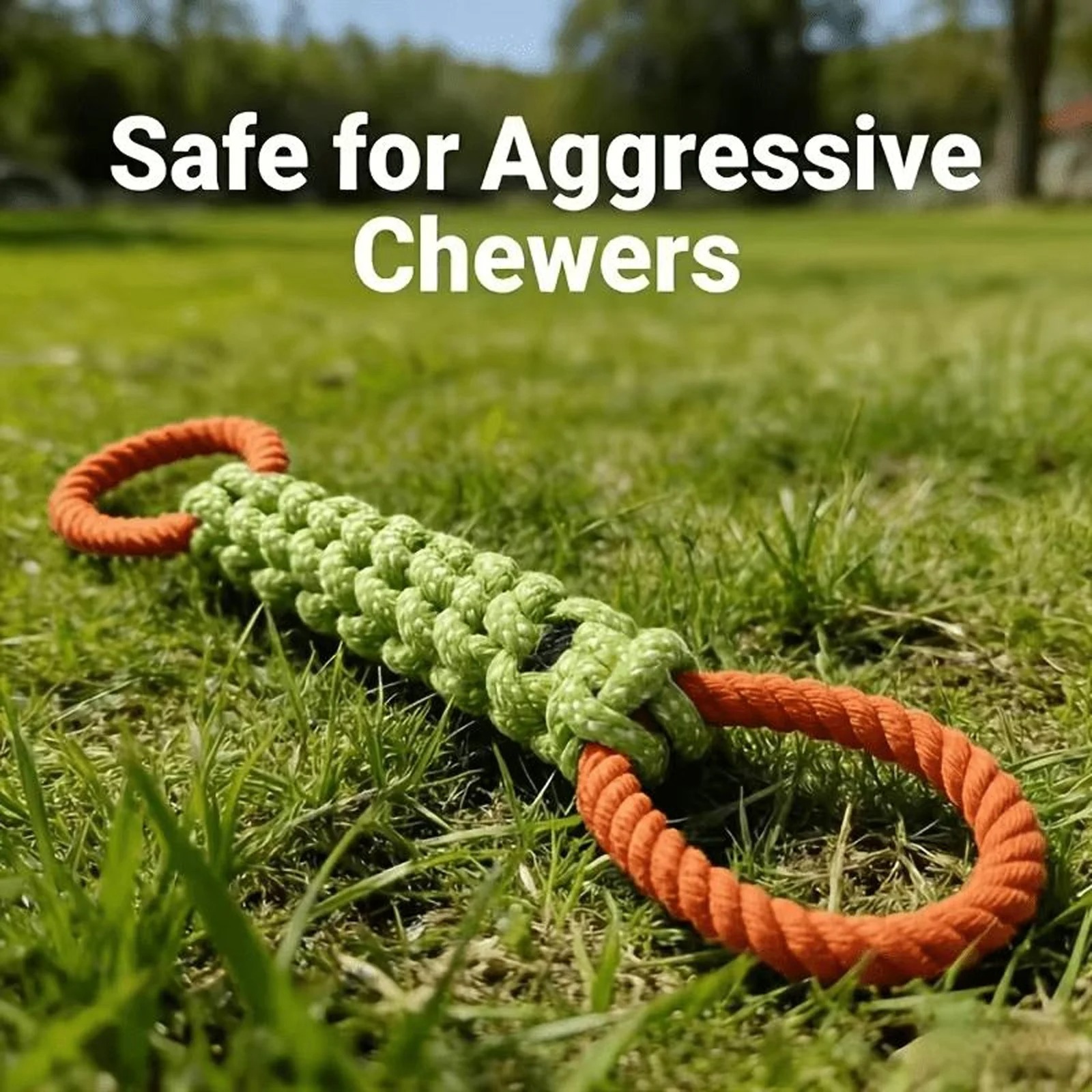 لعبة حبل متينة للكلاب، لعبة حب - مراجعة Indestructible Dog Chew Toy وسعره