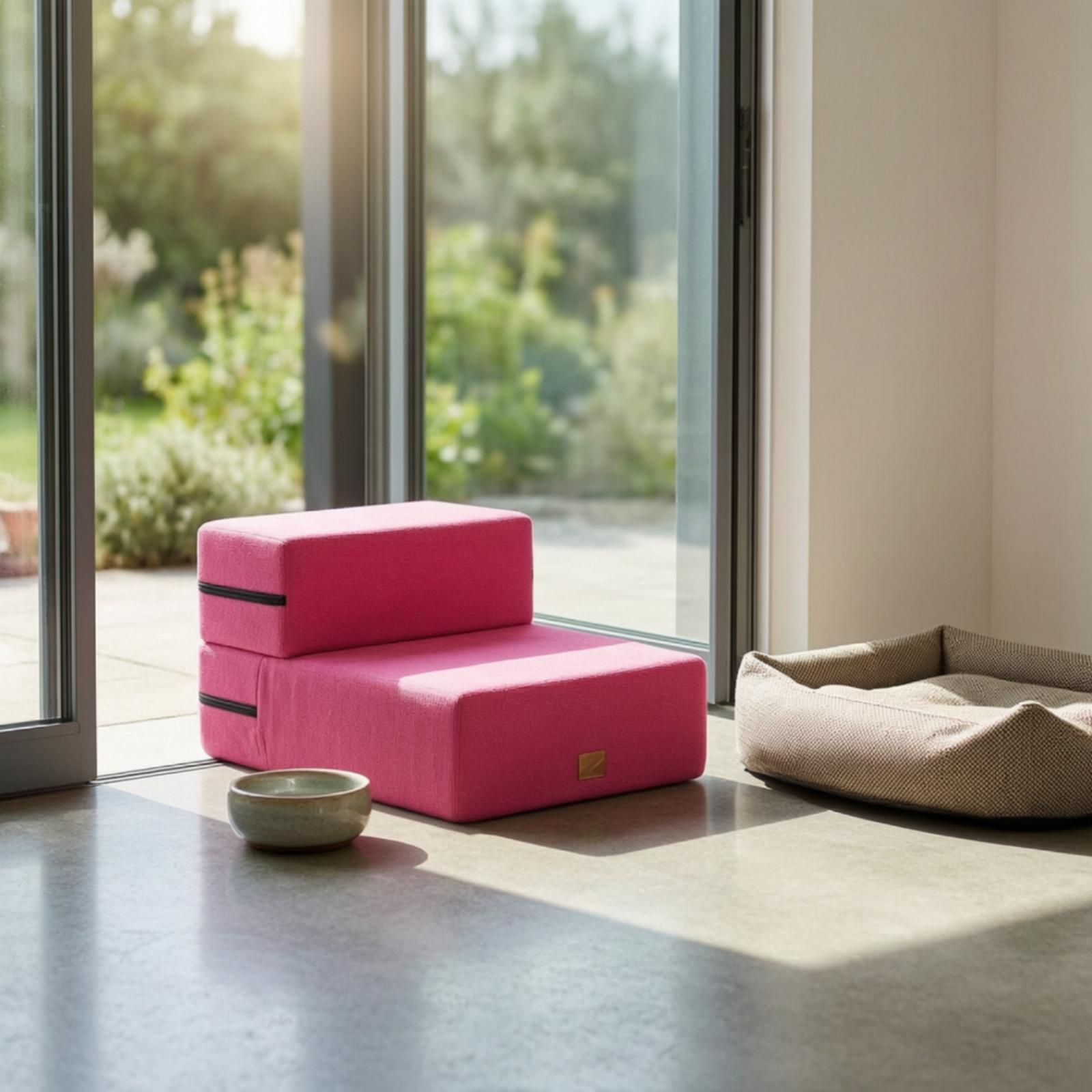 سلم للكلاب للوصول إلى السرير م - مراجعة Pet Beds وسعره