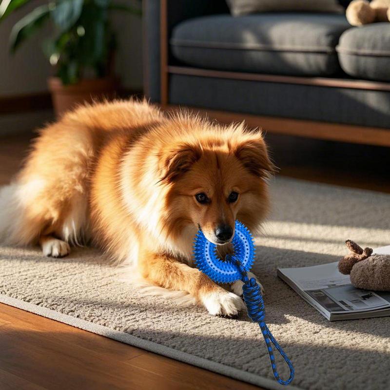 ألعاب صار للكلاب حلقة شائكة لل - مراجعة Dog Rope Toy Aggressive Chewers وسعره