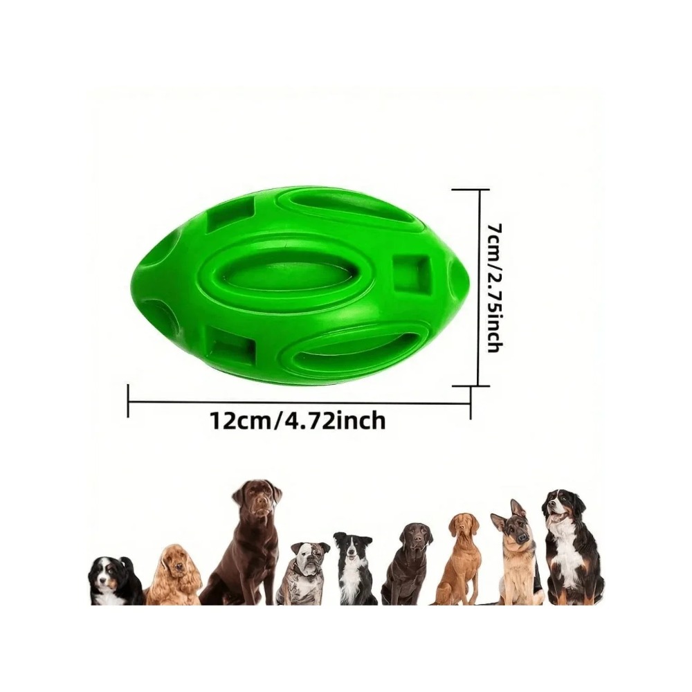 كرة رجبي غير قابلة للتدمير تصد - مراجعة Interactive Squeaky Plush Dog Toy وسعره