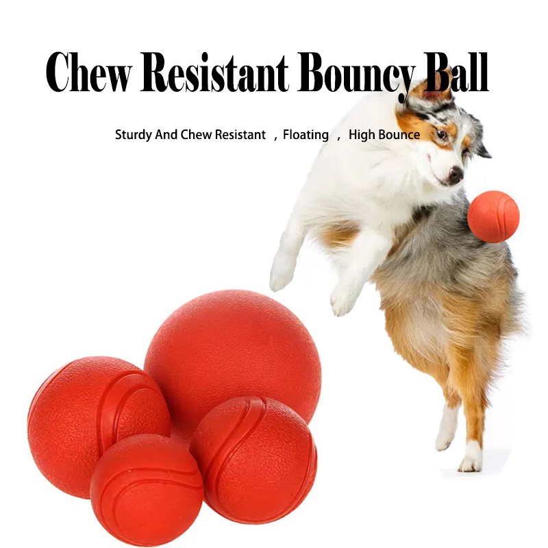 كرة مطاطية صلبة للكلاب، لعبة م - مراجعة Indestructible Dog Chew Toy وسعره