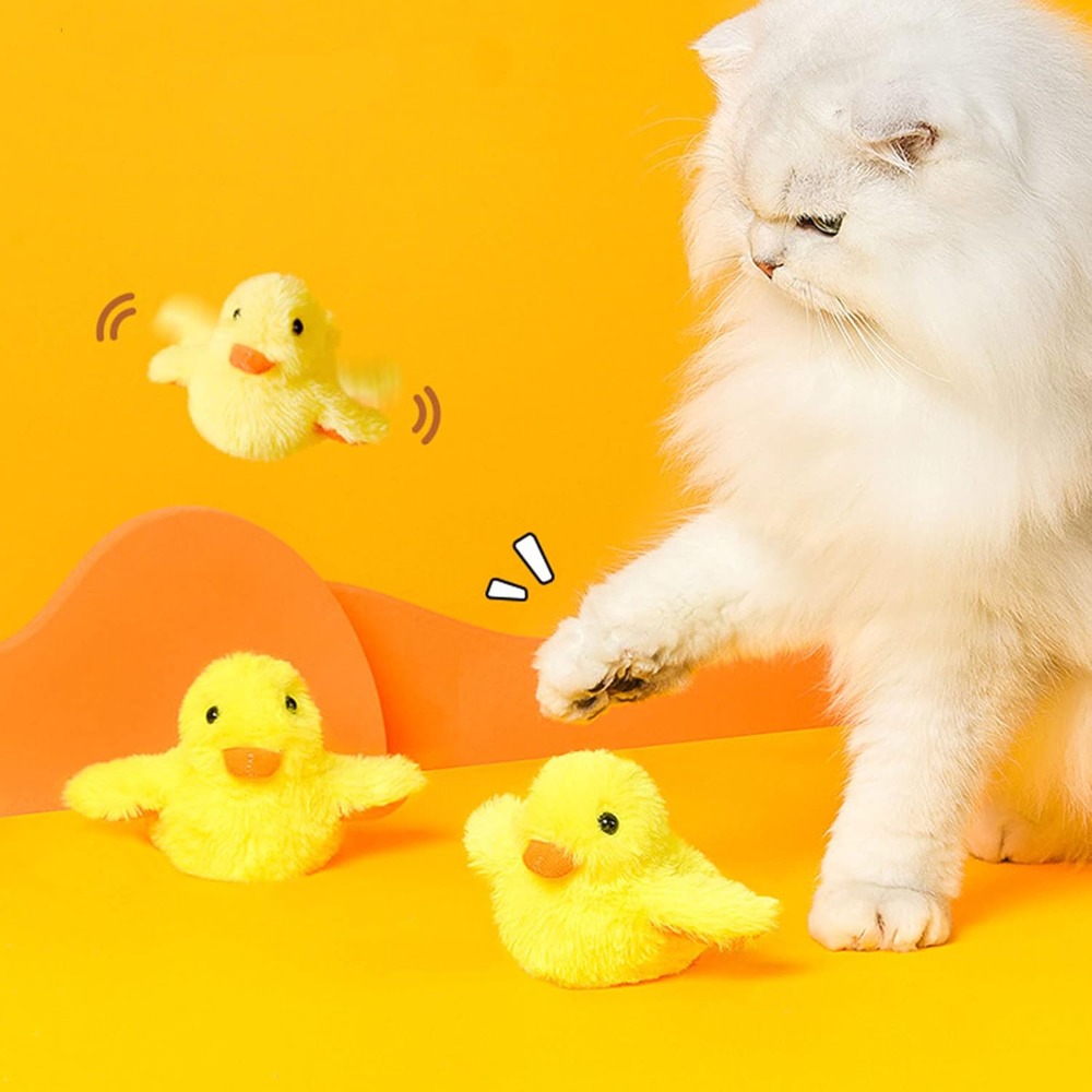 لعبة بطة كهربائية تفاعلية للقط - مراجعة Catnip Interactive Plush Mouse وسعره