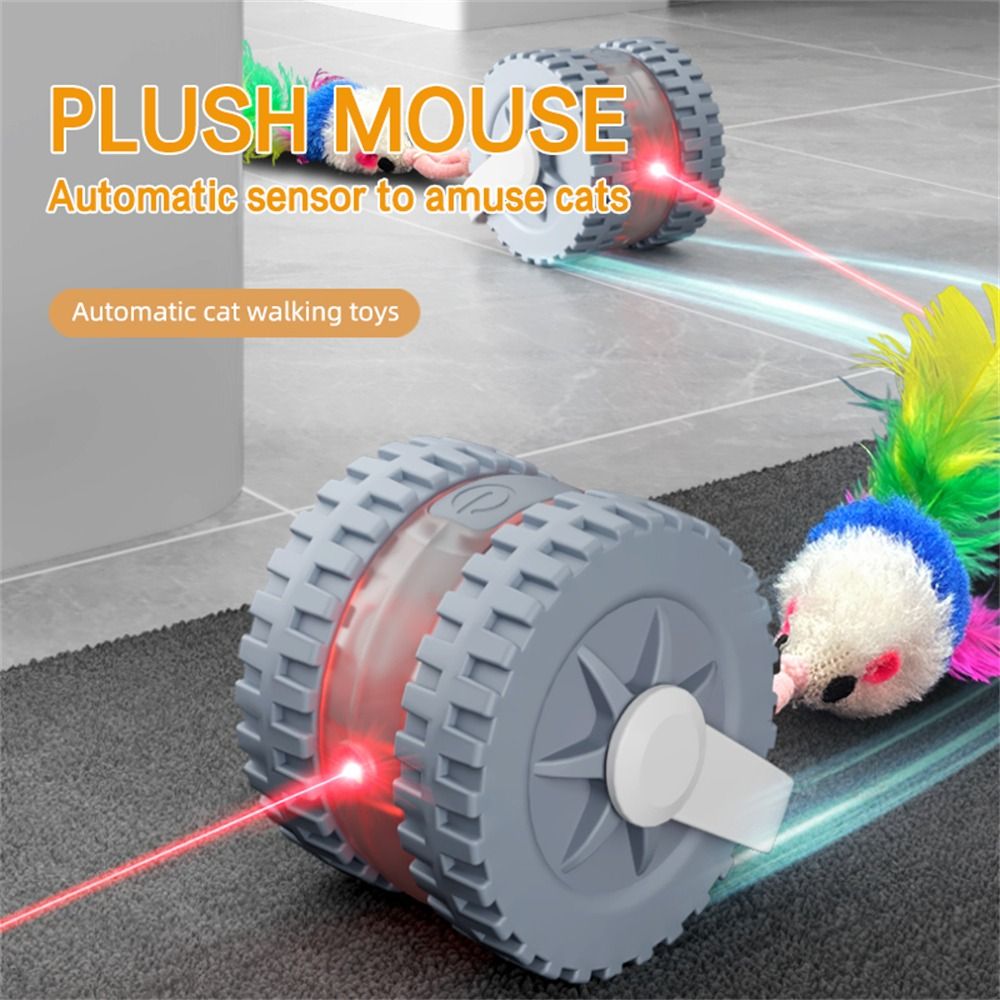 لعبة كرة القط الأوتوماتيكية ال - مراجعة Laser Pointer Cat Toy Automatic وسعره