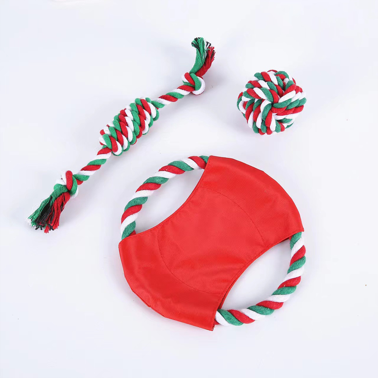 مجموعة ألعاب حبلية للكلاب للمض - مراجعة Dog Rope Toy Aggressive Chewers وسعره