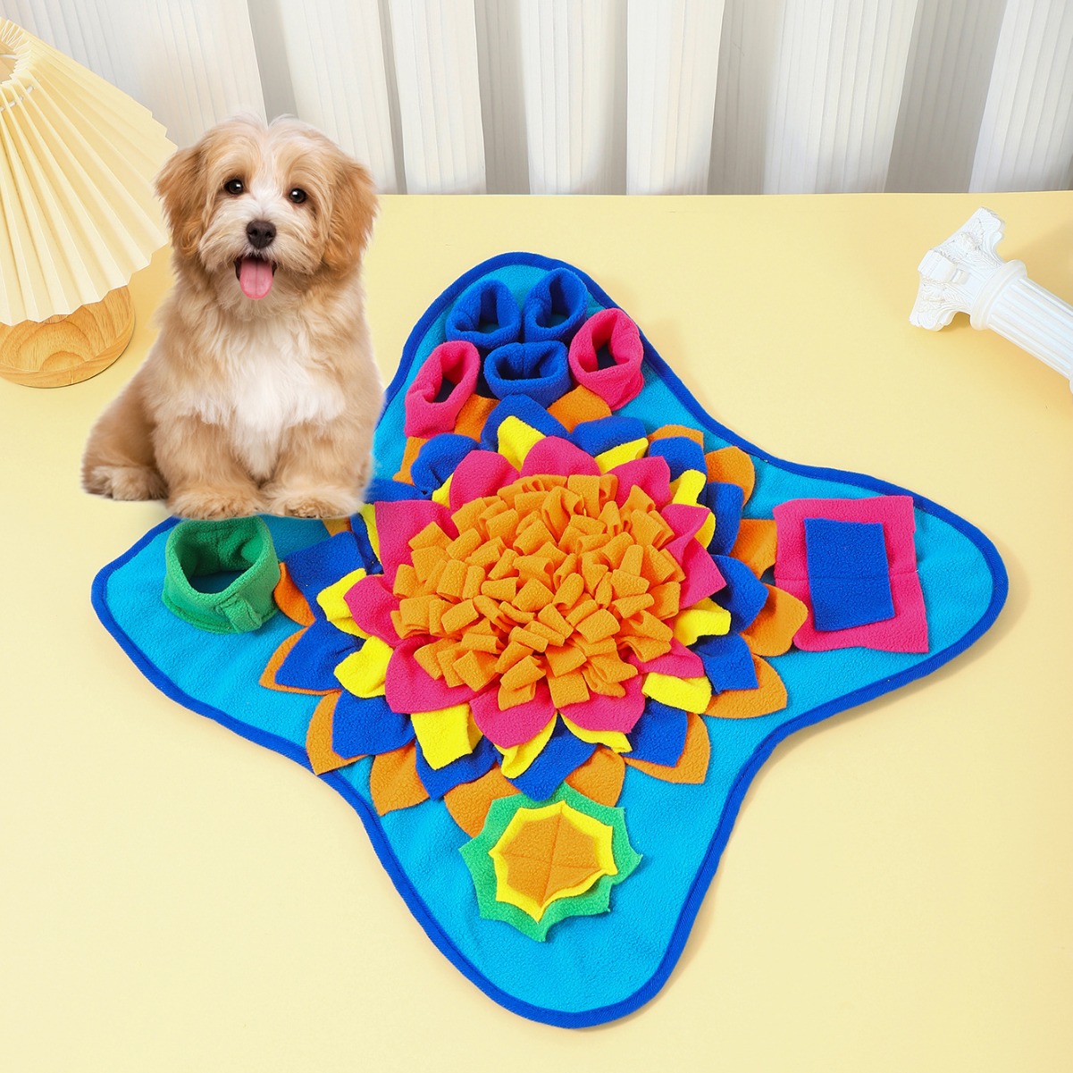 سجادة تدريب للكلاب، لعبة تفاعل - مراجعة Snuffle Mat For Dogs وسعره