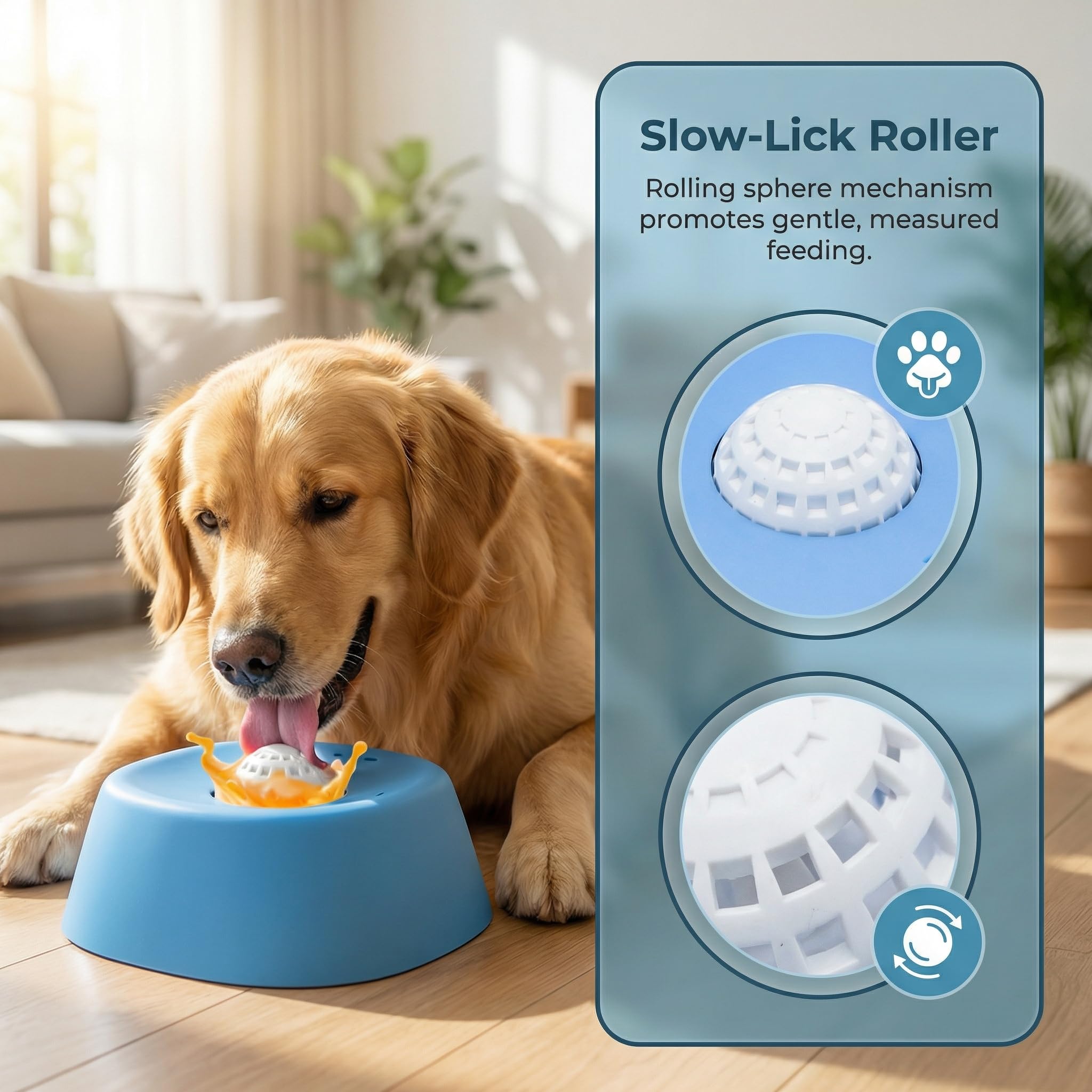 وعاء تغذية بطيء للكلاب مع كرة  - مراجعة Interactive Squeaky Plush Dog Toy وسعره
